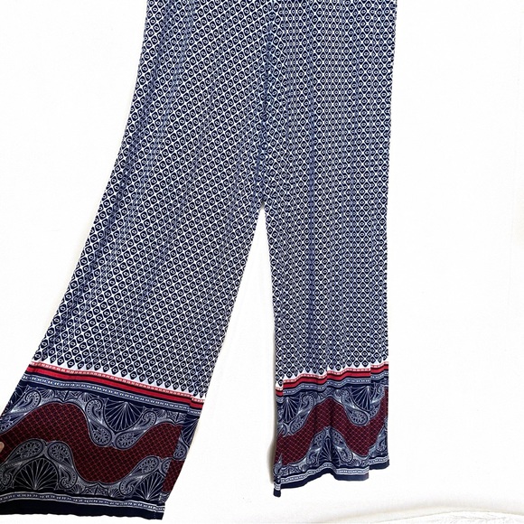 Printed Pants with Stretchy Waist - Picture 3 of 5